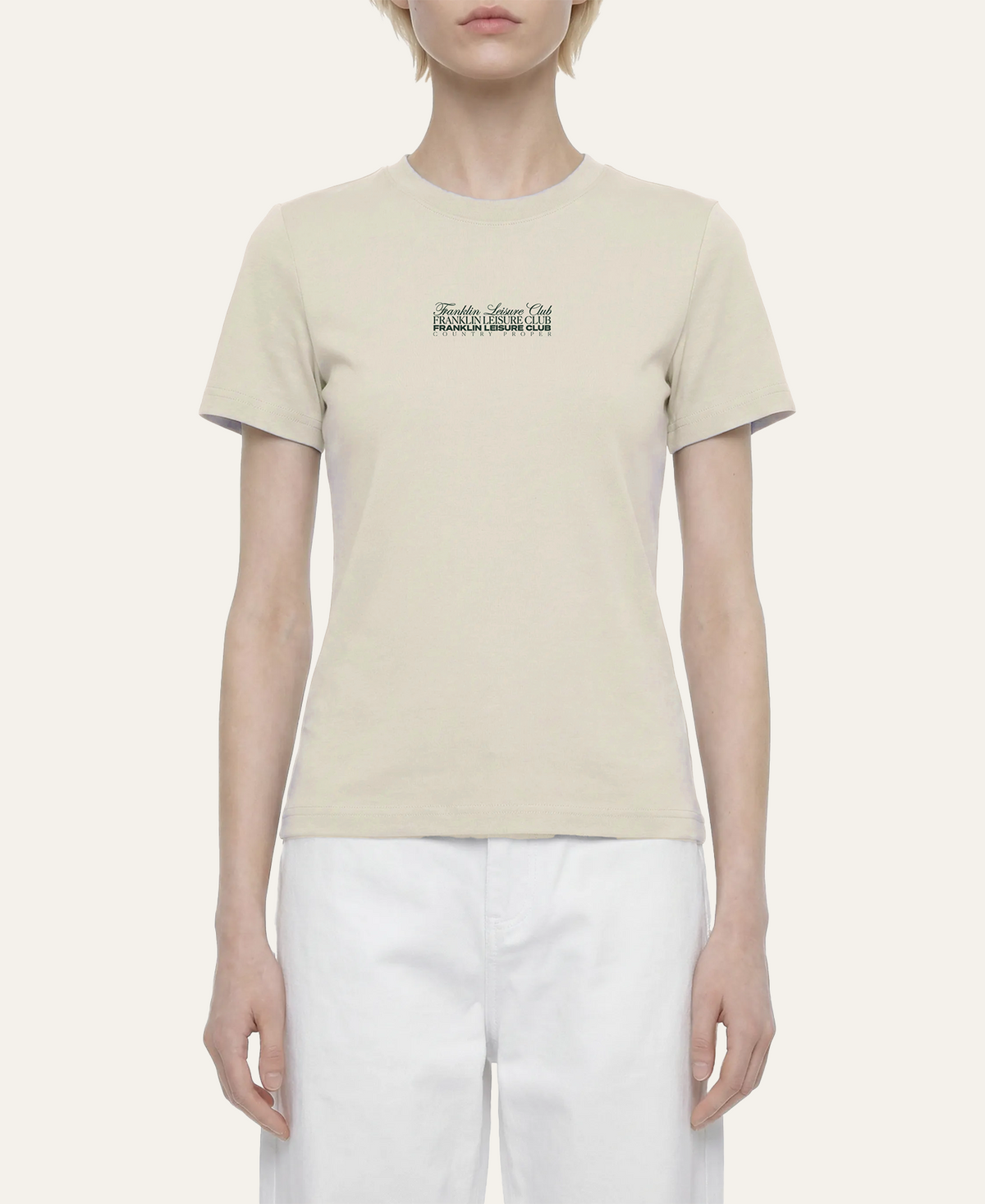 The Fitted Leisure Tee
